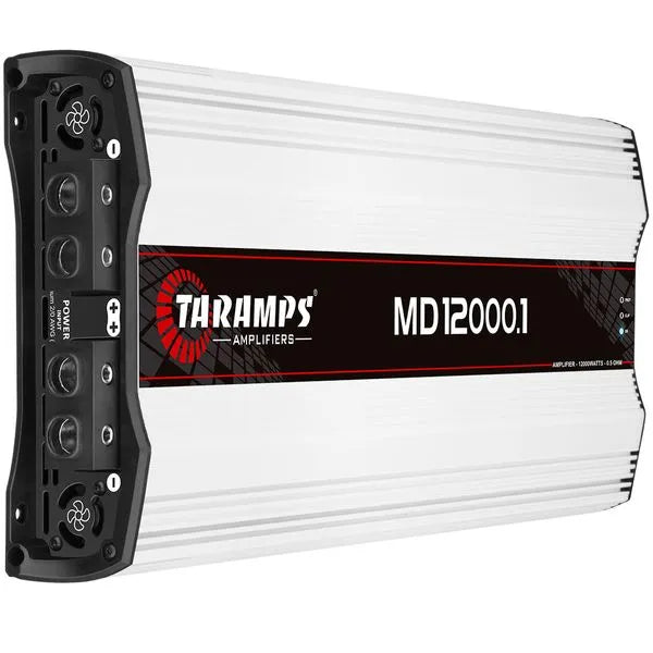 Taramps MD 12000.1 Car Audio Amplifier 1 Channel 12000 Watts RMS 0.5 Ohm
