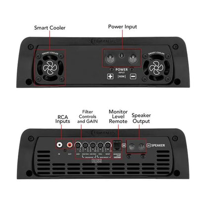 Taramps THE BIG BOSS 3 BASS WHITE 1 Channel 3000 Watts RMS 0.5 ~ 2 Ohms Car Audio Amplifier